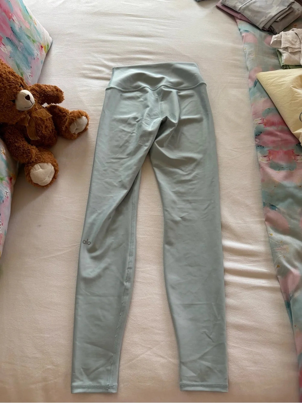 ALO Yoga High-Waist Light Blue Legging